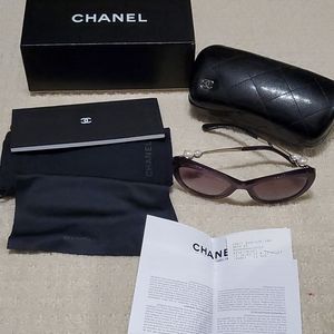 SOLD Chanel Cat Eye Sunglasses